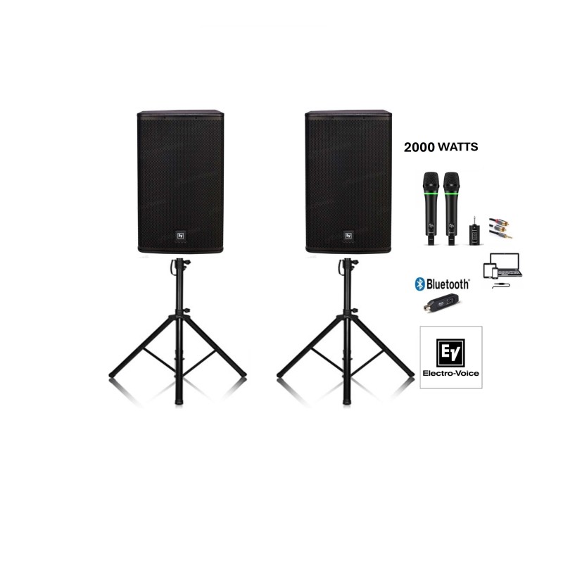 PACK ENCEINTES EV- ELX 115P DUO