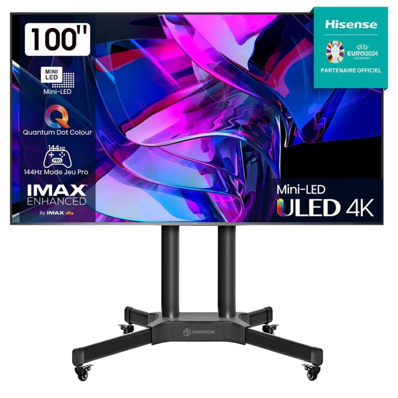 ÉCRAN TV 100" QLED 4K